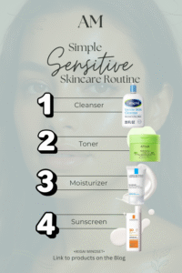 sensitive skin skincare routine am