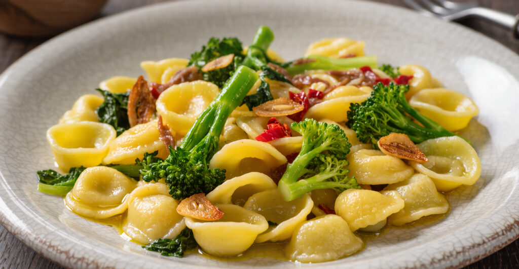 orecchiette alle cime di rapa pasta orecchiette alle cime di rapa pasta