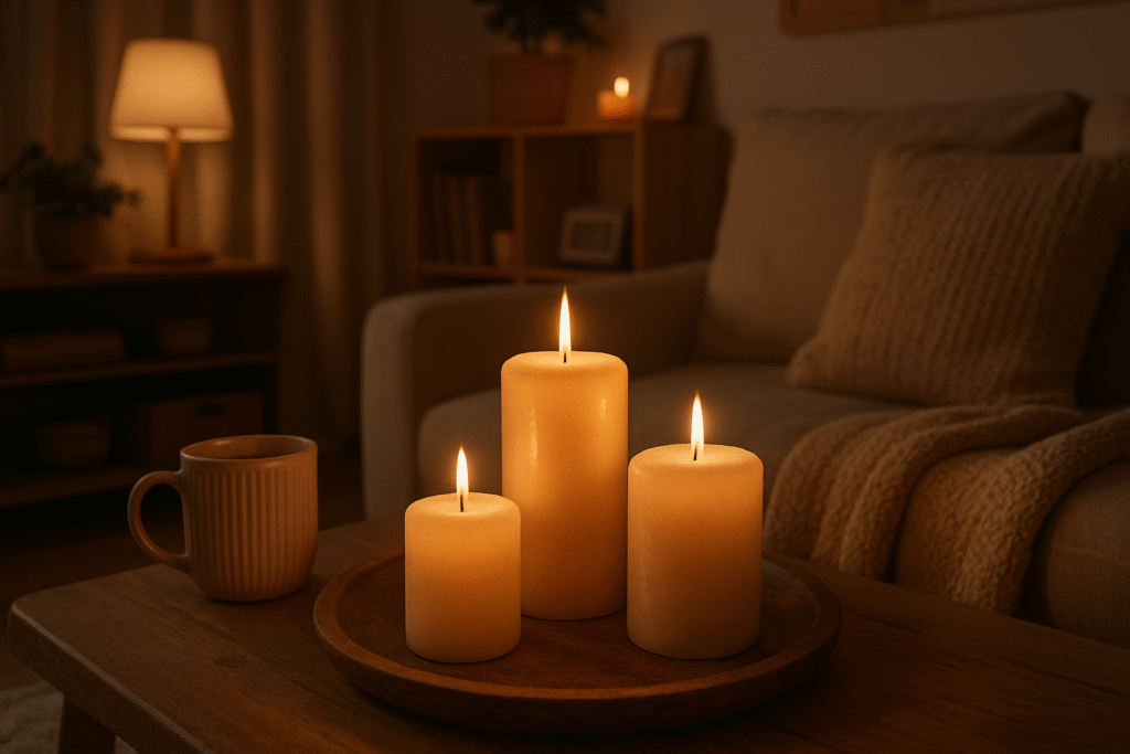 cozy living rooms with candles cozy living rooms with candles